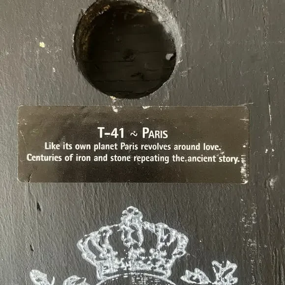 Sid Dickens Memory Block "Paris 1998" T-41 Tile 8”x 6” Retired Iron Collection - Picture 4 of 12